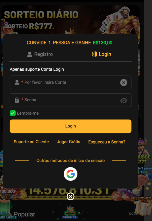 Aplicativo móvel BET488